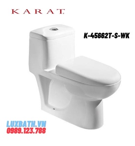 Bồn cầu một khối nắp êm KARAT NEPTUNE K-45662T-S-WK